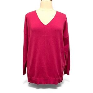 Sweet Lovey by Jen Women's V-Neck Sweater  1XL/2XL